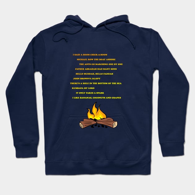 Summer Camp Songs Hoodie by GloopTrekker